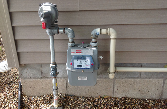 Gas meter replacement